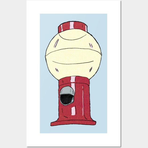 Tom Servo Comic Wall Art by MovieFunTime